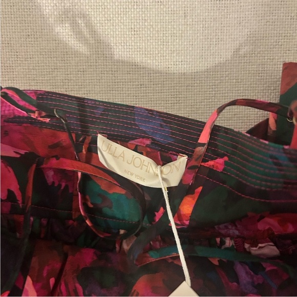 NWT • Ulla Johnson Lucille Hibiscus Dress - Picture 6 of 7